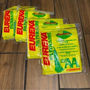 Eureka 58623A Filteraire Type AA Vacuum‎ Cleaner Disposable Dust Bags 3 Pack